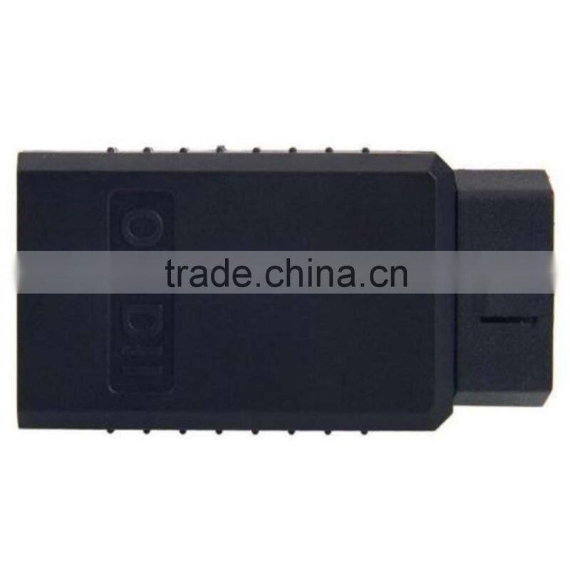 Black WiFi Elm 327 OBD2 V1.5 for Android Ios Auto Diagnostic Scanner