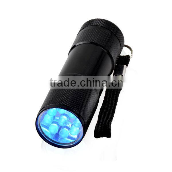 Ultraviolet lamp UV 9led torch