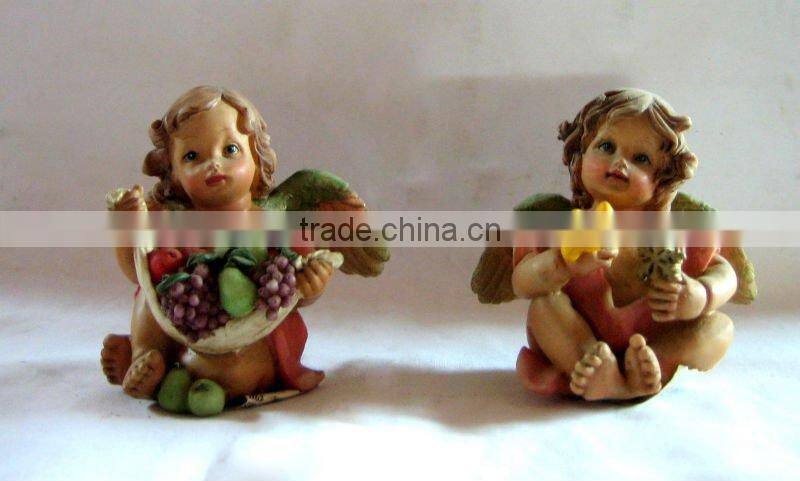 Resin Angel Fingurine Decoration Craft