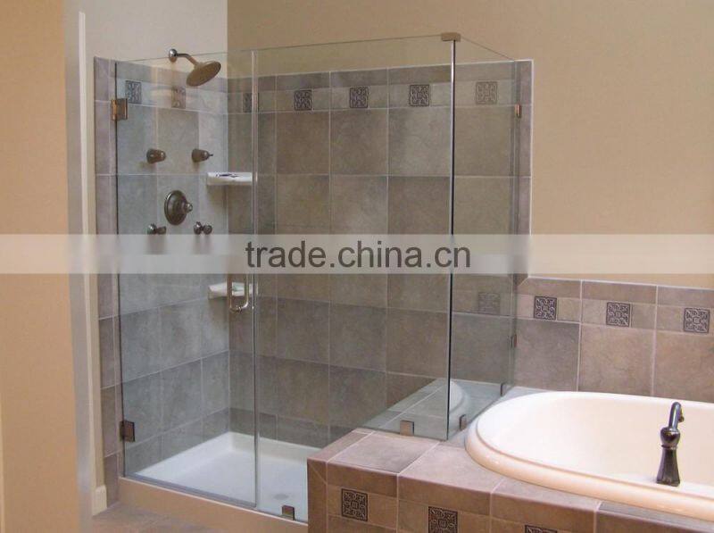 Fashion rectangular supports custom shower