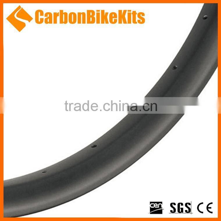 Free europe duties & taxes tubeless Hookless down hill MTB rims 25mmx35mm mtb 29 carbon rim S-DH29-35