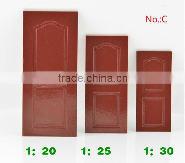 scale model door in building model materails
