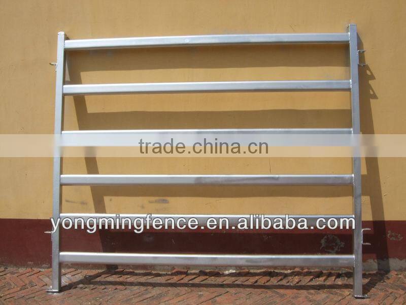 Portable galvanized sheep yard pipe fence panel and gate(china direct factory)
