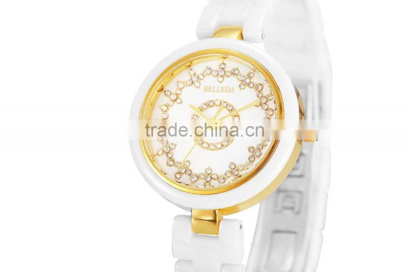 fashionable vogue women ceramic watch