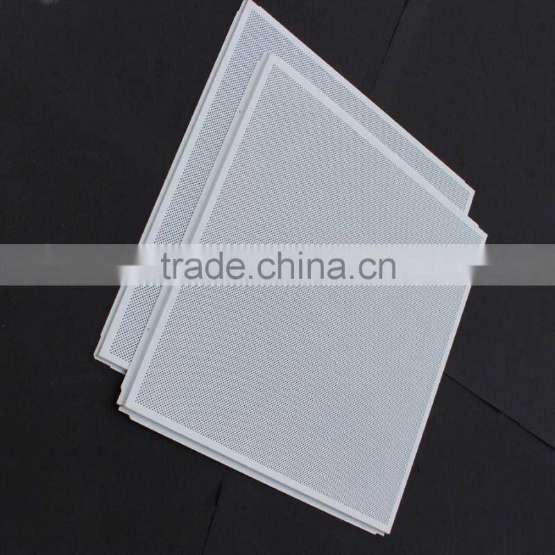 Dia. 1.8mm Perforated Metal Lay in Ceiling Aluminum False Lay In Ceiling T15