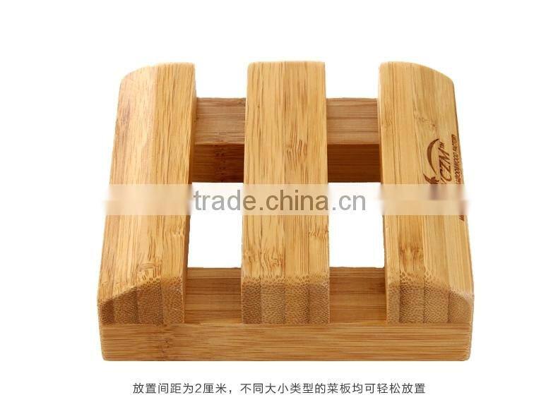 fashion portable bamboo cutting board rest