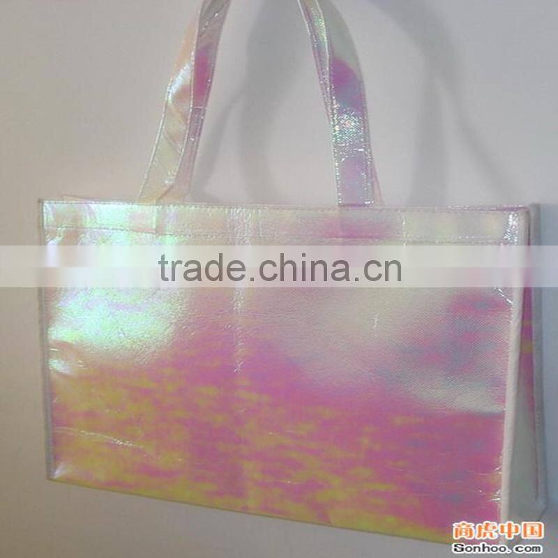 26 Micron PET Iridescent Plastic Film, Magical Film, Spangle Film For Packing