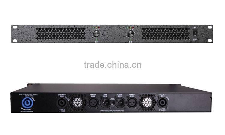 1U High Power 1500W Class D 2 Channel high power pa amplifiers