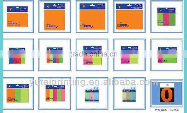 2*1.5 inch (factory directly) cute promotion sticky memo note