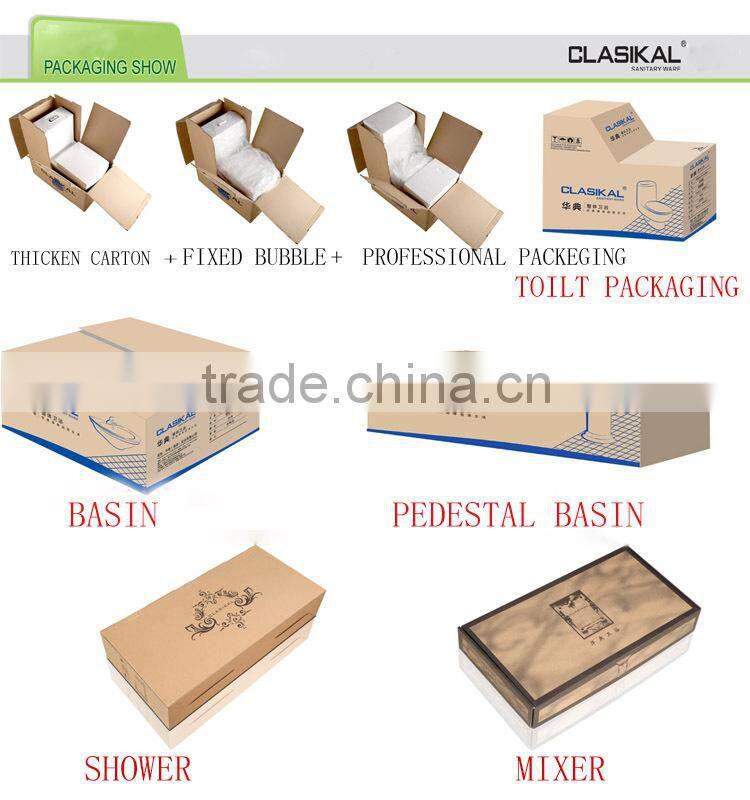 8883 Diamond design two color good quality ceramic bathroom toilet
