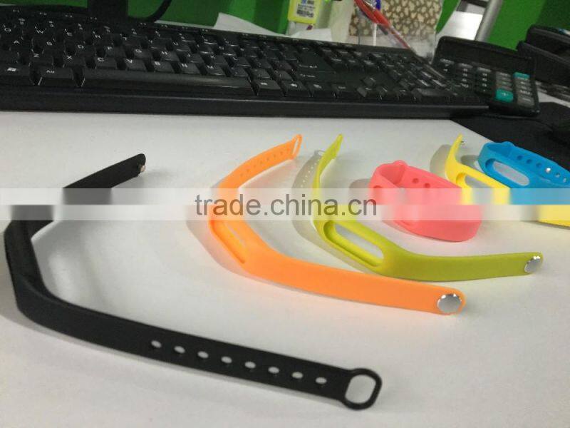 waterproof heart rate OLED Bluetooth Smart Bracelettouch screen Fitness Tracker For Android / IOS