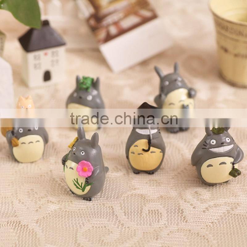 hot selling resin craft cute Totoro resin christmas items kawaii gift