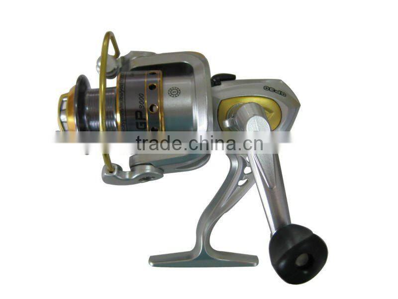 5.2:1 Front Drag GP3000 Plating Graphite Spool Soft Handle Knob Fishing Tackle