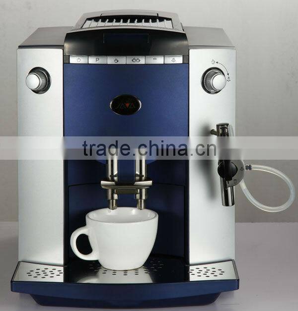 Espresso Cappuccino Coffee Machine With Visible Operation System (LCD) and 10 languages function