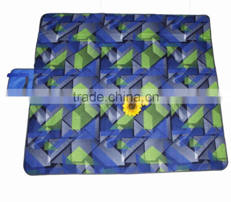 Water-Resistant Picnic Soft Fleece Blanket