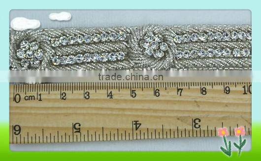 Garment accessory rhinestone trims for dress