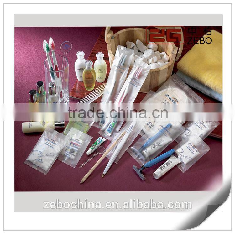 Cheap wholesale disposable eco-friendly hotel amenity set