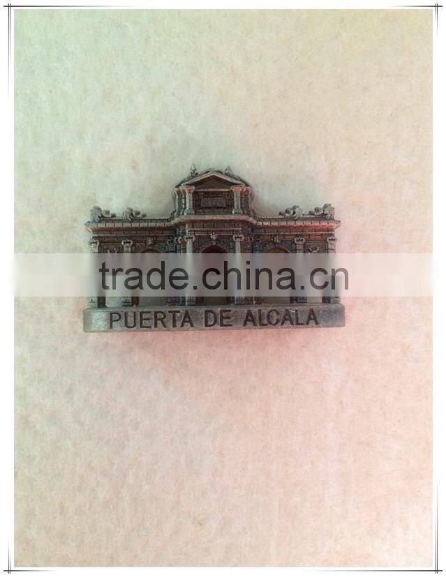 fashionable ship shape metal fridge magnet