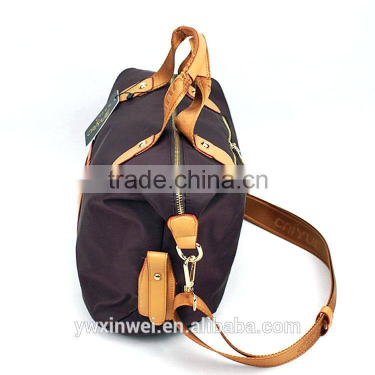 Italy style fashion upscale nylon woman bag, high-end european satchel