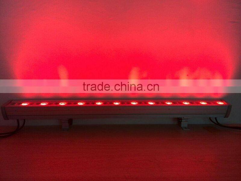 WLED 1-10 HOT 36 pcs 1w rgb leds outdoor IP65 rgb dmx led wallwasher