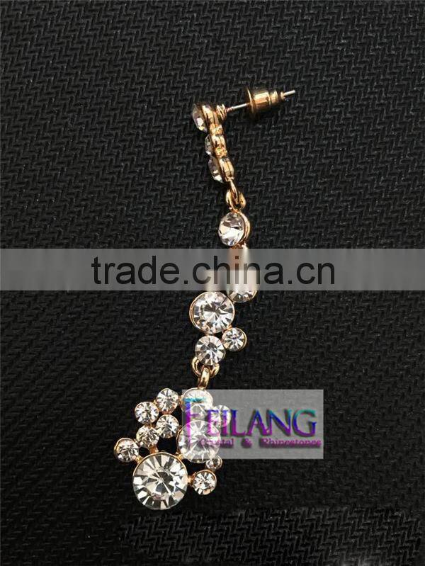 Wholesales Retro Diamond Earring Long Earrings Drop Earrings
