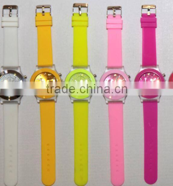 fashion silicone rubber wrist