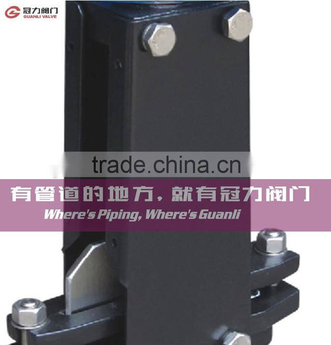 Stainless steel or Ductile iron Bi directional Manual Knife Gate Valve