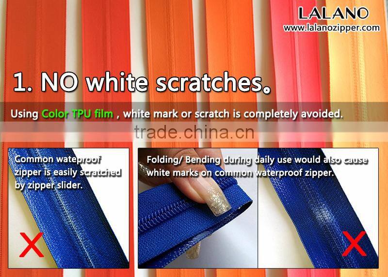 wholesal 5# plastic pink zipper for children clothing