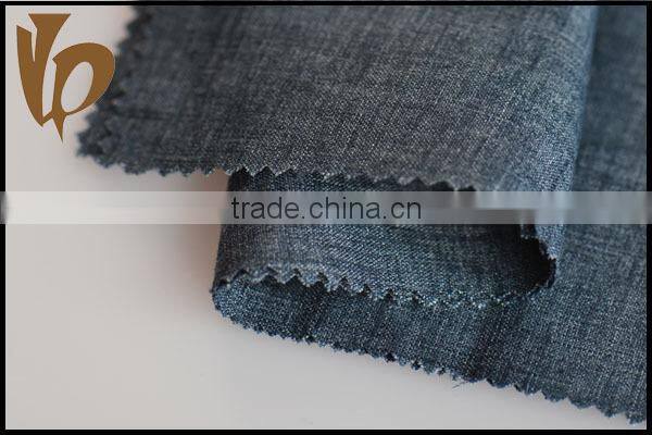 linen polyester plaid yarn dyed linen fabric wholesale for pants