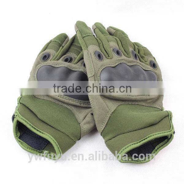 microfiber military olive green gloves