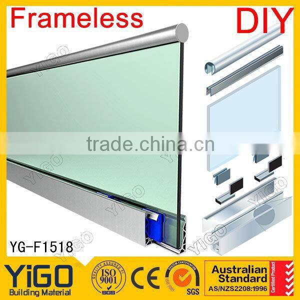 Best sellers frameless glass balcony railing