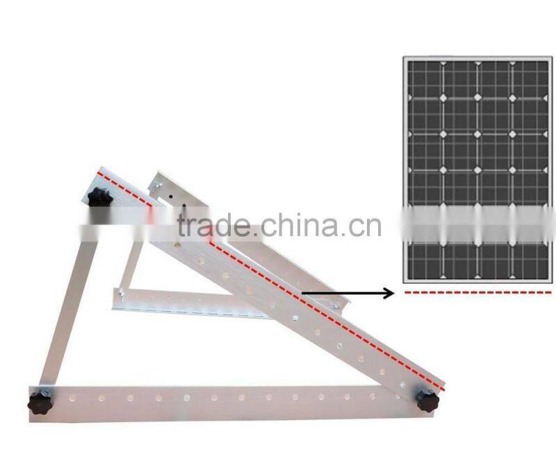 Adjustable Solar Panel Mount Mounting Rack Bracket -- Boat, RV, Roof Off Grid