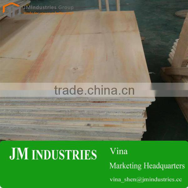 Supply high quality natural laminated poplar LVL board