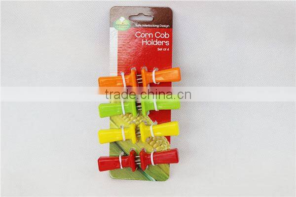 BBQ Corn cob holders with plastic handle