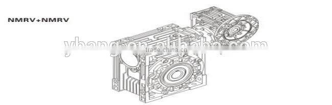 RV series Aluminium Worm Auto Spares Parts Gear Box
