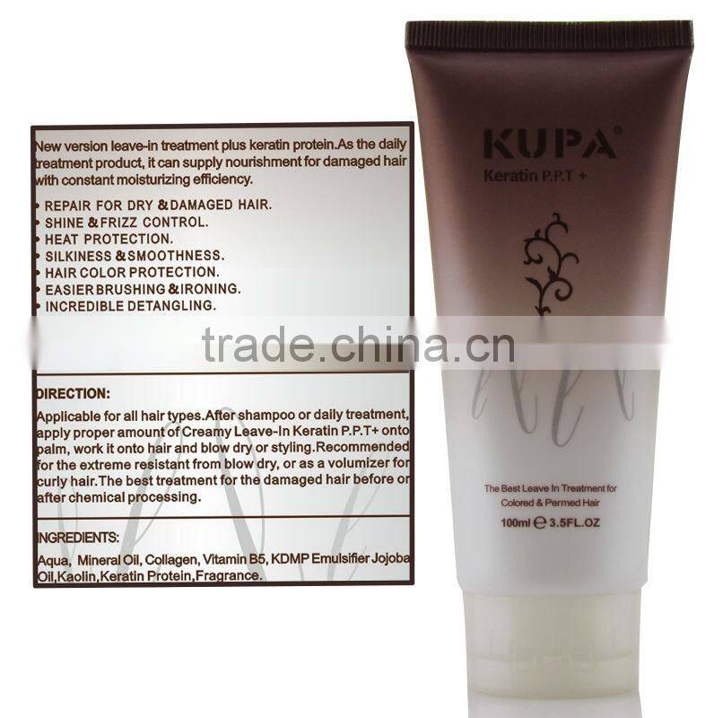 Keratin Conditioner Leave In Cream PPT