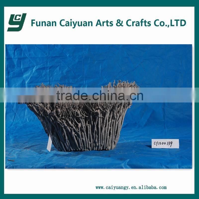 2014 hot sell natural wicker artificial Christmas tree