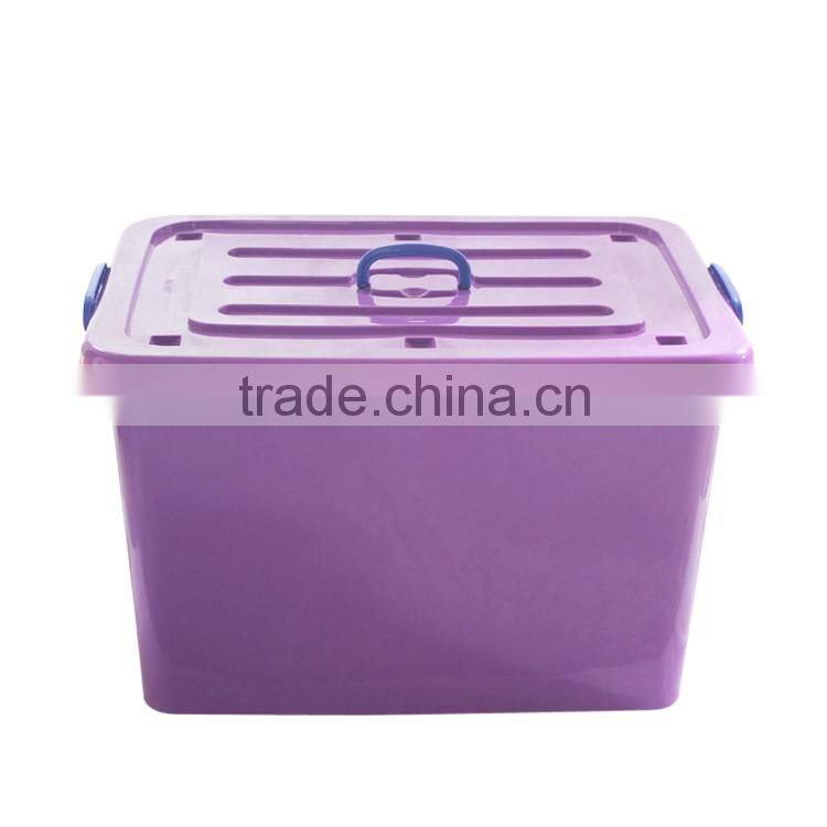 Plastic Storage Bin With Lid And Wheels