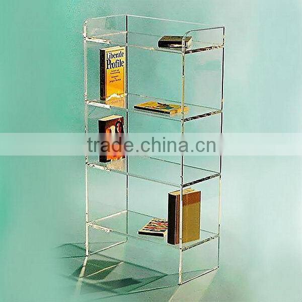 Bottom price Best-Selling acrylic magazine display shelf