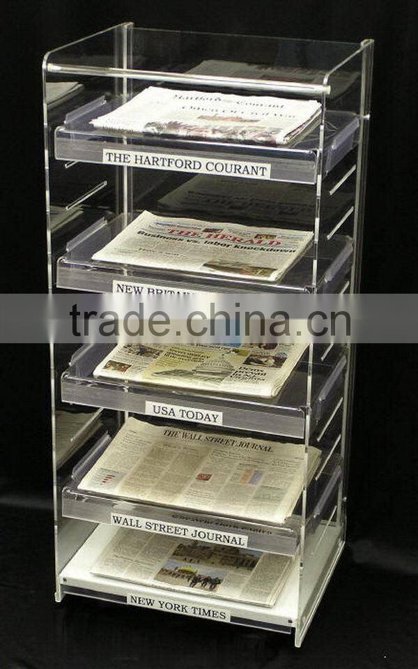 Quality Best-Selling zigzag acrylic brochure holder