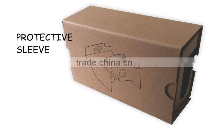 the newest Cardboard V2, Version 2 or V2.0 3D VR Virtual Reality Glasses, Nose pad, NFC for cell phone smart phone
