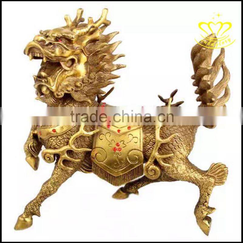 modern metal copper sculpture interior decoration figurine