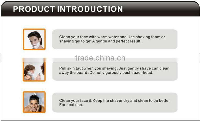 Twin Blade Rubber Handle shaving Razor compete with Gilette Blue 2