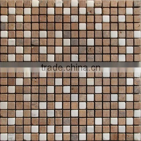 Stone mosaic tile with mesh back HG-Z1002
