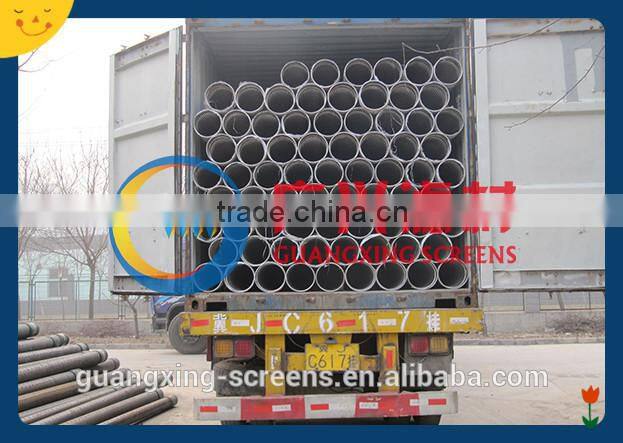 Wedged wire screen/Johnson pipe/Filter tube/Mineral sieve/water well screen