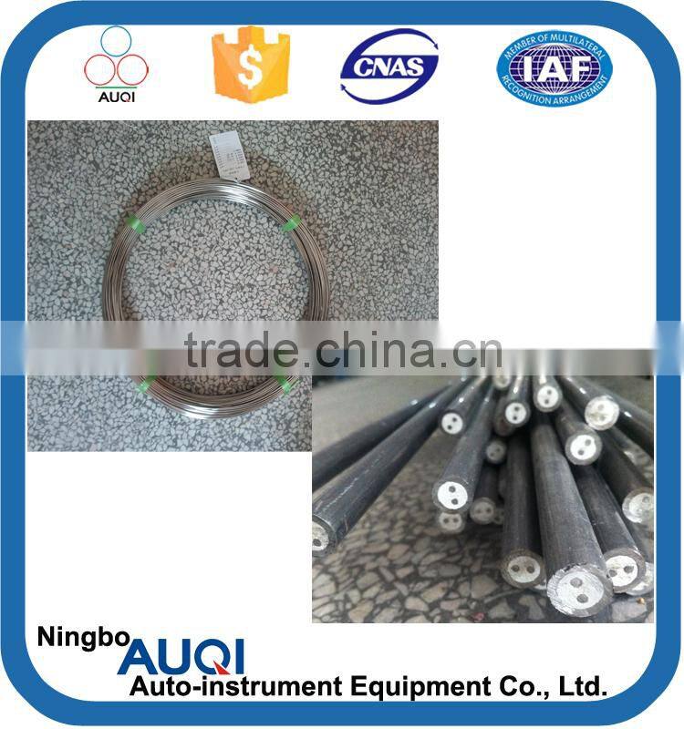 Thermocouple use armored cable, RTD use sheathed cable, thermal resistance use wireline