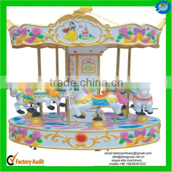 coin operated kids ride carousel small kids carousel horse ride