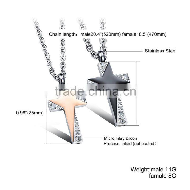 Alibaba Express China Custom Metal Cross Pendant