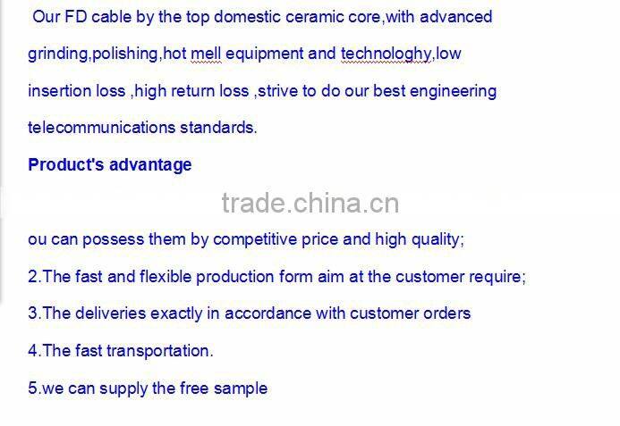 multymode duplex sc-sc fiber optic cable connector