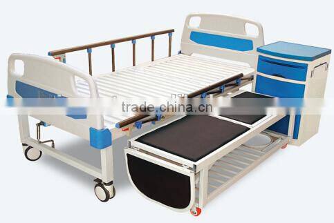 Stainless Steel Hospital Bed Side Rails , hospital bed folding guard rails